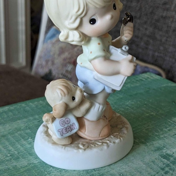 " Coach, You Are A Real Sport" Precious Moments Figurine. Excellent Condition. - Picture 6 of 8